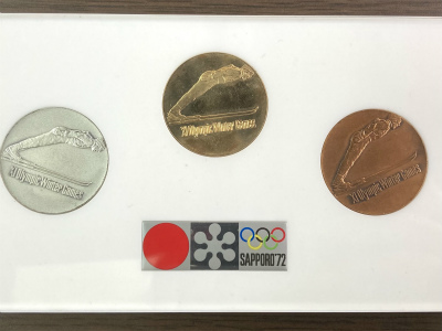 美術品/アンティーク札幌オリンピック　記念メダル　18K
