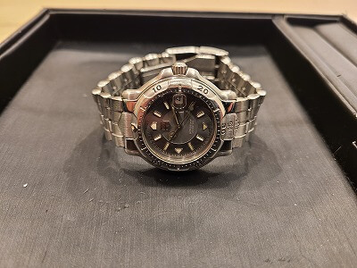 TAGHeuerの時計（タグ・ホイヤー プロフェッショナル 200m WH1212-K1）をお買取りいたしました【伏見新堀川店】 | 金・貴金属  プラチナ ブランド品の高価買取 京都NO.1のトーカイ